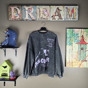 The Cure band tee street wear vintage concert sweatshirt medium
